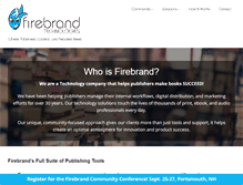 Tablet Screenshot of firebrandtech.com